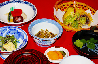 季節の天ぷら定食